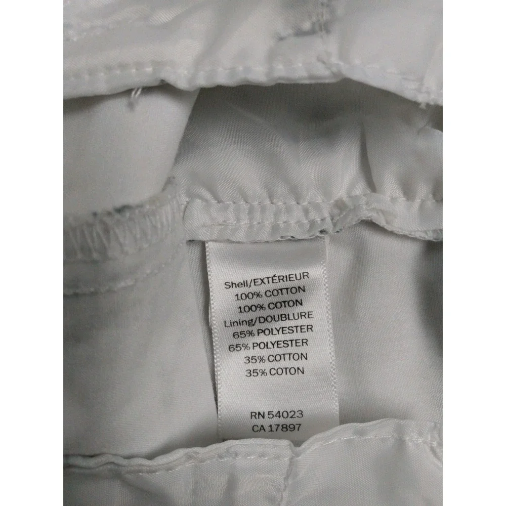 BANANA REPUBLIC Factory Giraffe Safari Print Chino Short White Tan Sise‎ 4
